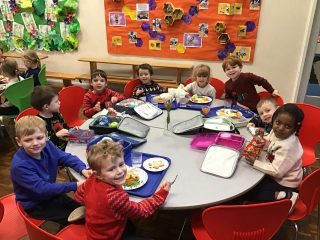 We enjoyed our delicious Christmas Dinner today. 🎄