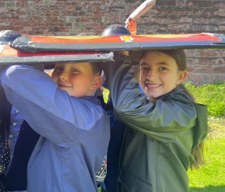 Year 4 have had a fantastic day in the Roman city of Deva - Chester - enriching their learning of our history unit ‘Roman Britain’.